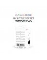 My little secret pompom plug - noir