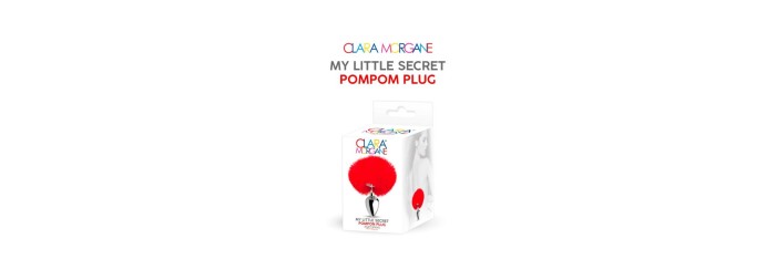 My little secret pompom plug - rouge