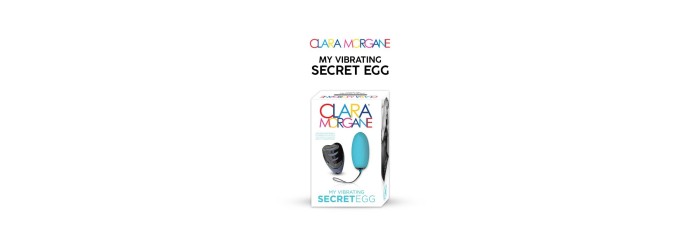 My vibrating secret egg - Bleu