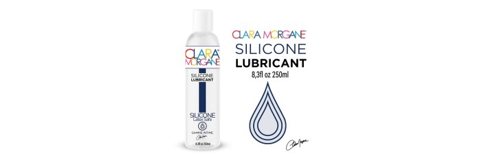 Lubrifiant silicone 250 ml Clara Morgane