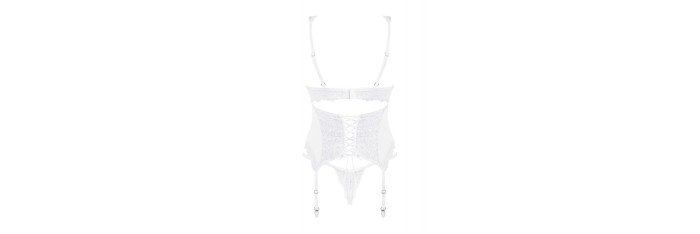 Corset et string blanc Amor Blanco