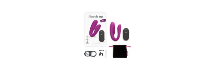 MATCH UP - Sweet Orchid - Jouet pour couple télécommandé