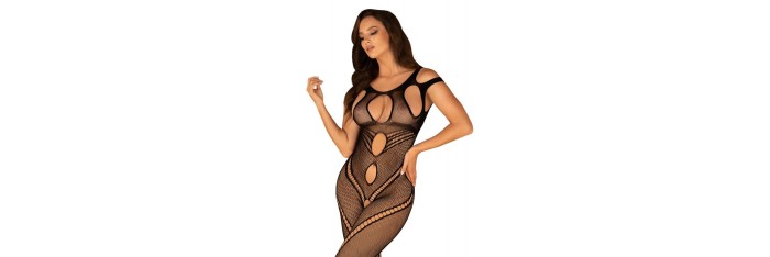 G322 Bodystocking - Noir