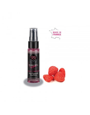 Huile de la Tentation Saveur Fraise Tagada - 35 ml