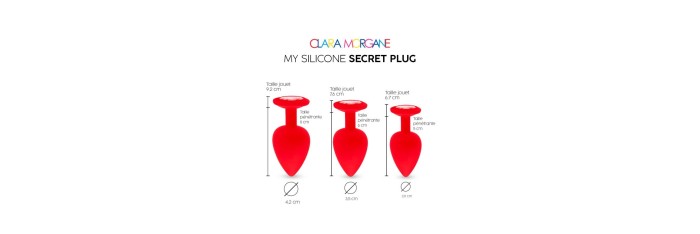 My Silicone Secret Plug - Rouge