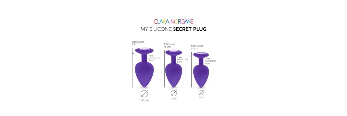 My Silicone Secret Plug - Purple