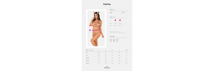 Catriny Costume - Multicolore