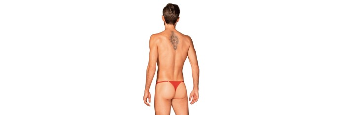 Obsessiver String Homme rouge