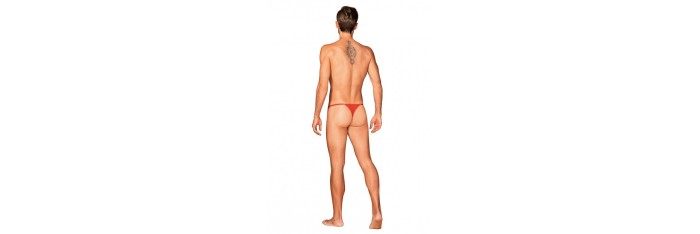 Obsessiver String Homme rouge