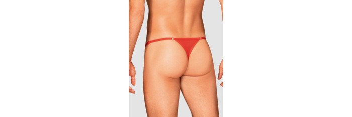 Obsessiver String Homme rouge