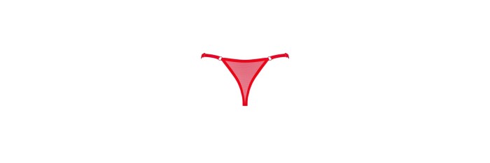 Obsessiver String Homme rouge