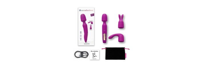 Stimulateur vibromasseur R-Evolution - Sweet Orchid