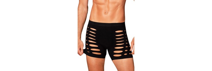 M104 Boxer short Homme noir