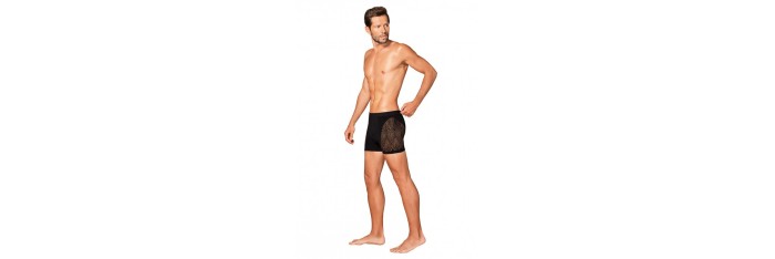 M103 Boxer short Homme noir