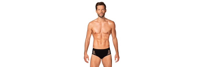 M101 slip Homme noir