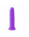 VIBROMASSEUR RÉALISTE R15 FLESH 16.5CM AVEC TÉLÉCOMMANDE violet