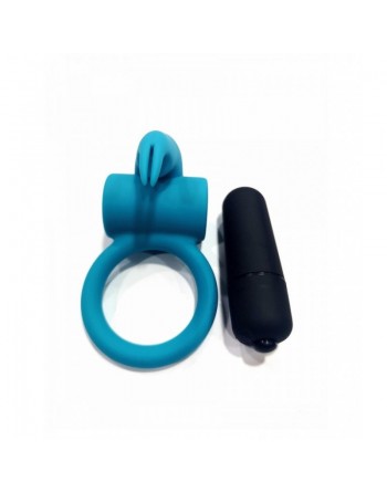 ANNEAU VIBRANT E9 BLEU