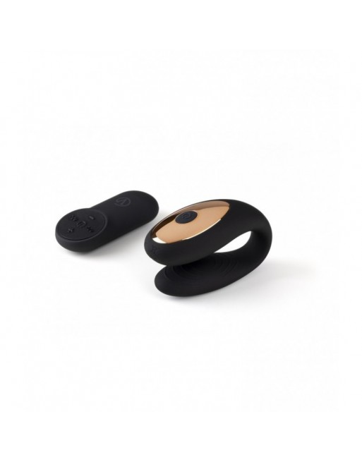 Vibromasseur Virigite G-Spot et Stimulateur clitoridien Noir Vibromasseur Virigite G-Spot et Stimulateur clitoridien Noir