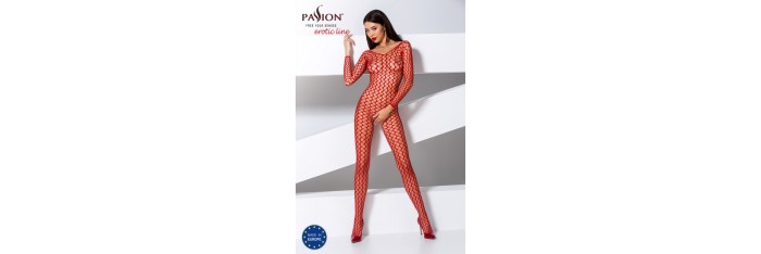 BS068R Bodystocking - Rouge