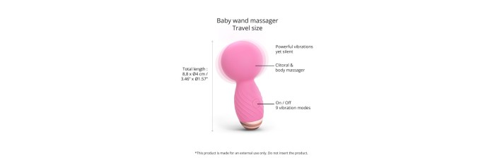 Itsy Bitsy vibromasseur - Pink Passion