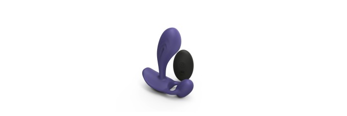 Witty vibromasseur et stimulateur clitoridien- Midnight indigo