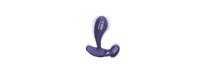 Witty vibromasseur et stimulateur clitoridien- Midnight indigo