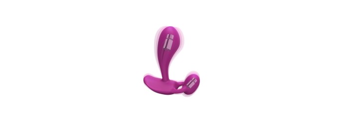 Witty vibromasseur et stimulateur clitoridien- Sweet orchid