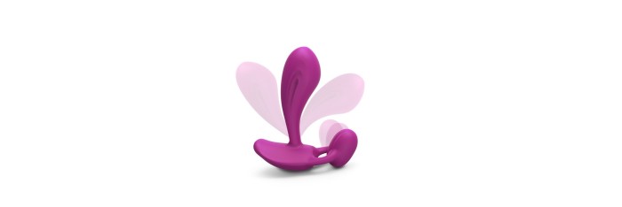 Witty vibromasseur et stimulateur clitoridien- Sweet orchid