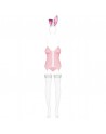 Costume Lapin 4 pcs rose
