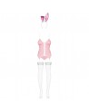 Costume Lapin 4 pcs rose