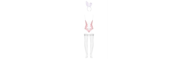 Costume Lapin 4 pcs rose