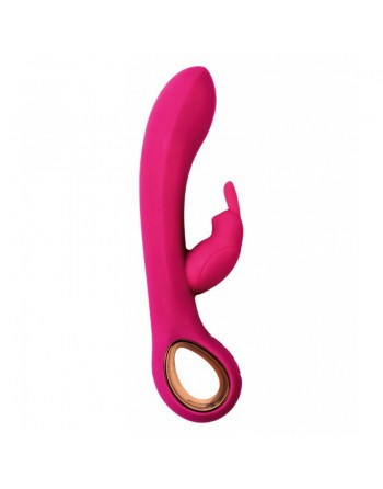 BIA G-SPOT AVEC STIMULATEUR CLITORAL - ROSE