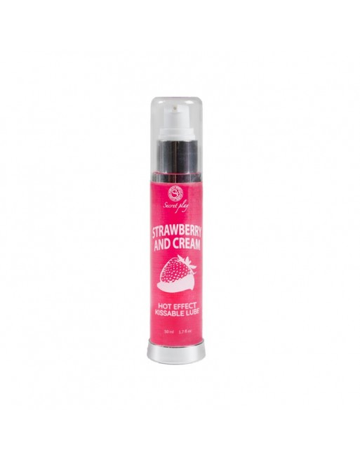 Lubrifiant effet chaud Fraise 50ml 3538