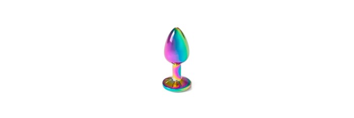 Plug anal secret play - Rainbow metal