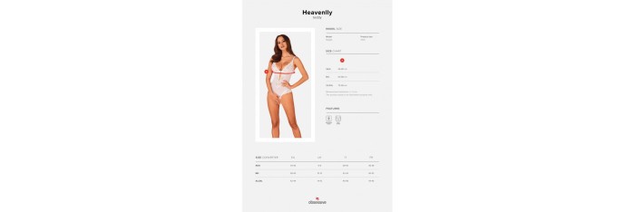 Heavenlly Body ouvert - Blanc