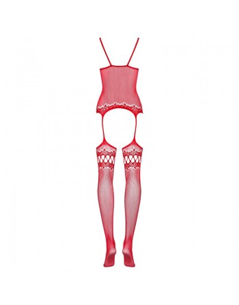 F214 Bodystocking - Rouge