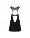 Donna Dream babydoll et String - Noire