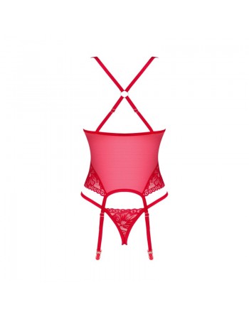 Lacelove Corset - rouge