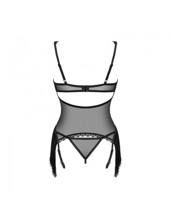 Sherila Corset et string - noir