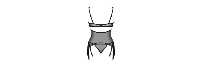 Sherila Corset et string - noir