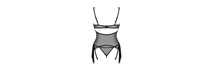 Sherila Corset et string - noir