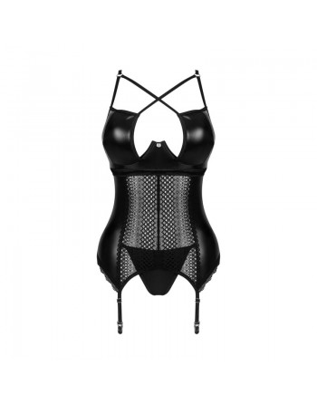 Norides Corset et string - noir