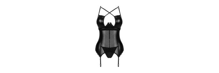Norides Corset et string - noir