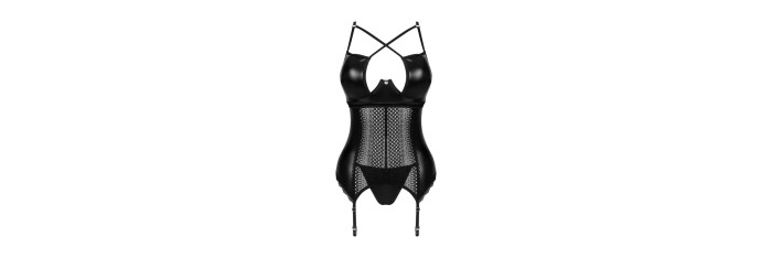 Norides Corset et string - noir