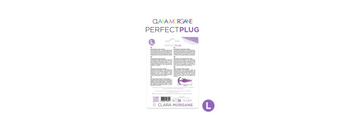 Perfect Plug Clara Morgane Purple L