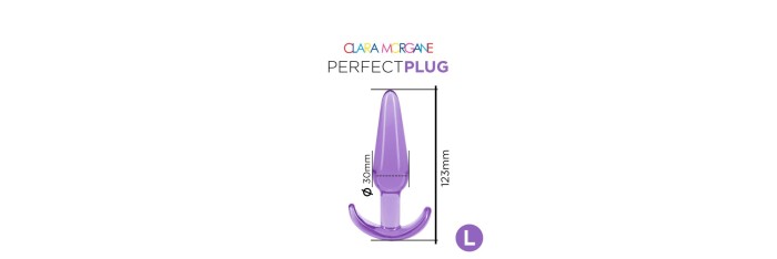 Perfect Plug Clara Morgane Purple L