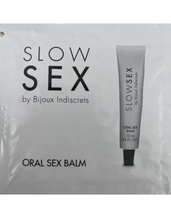 Baume pour sexe oral dosette - Slow Sex - 1 ml