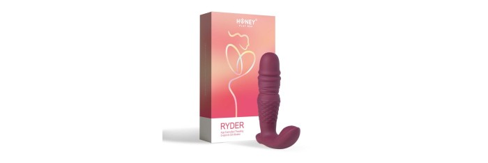 Ryder - Vibromasseur et va et vient double stimulation avec application