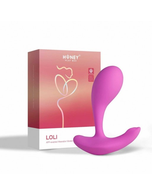 Loli - vibromasseur avec application pour le point G et le clitoris Loli - vibromasseur avec application pour le point G et le clitoris