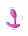 Loli - vibromasseur avec application pour le point G et le clitoris
